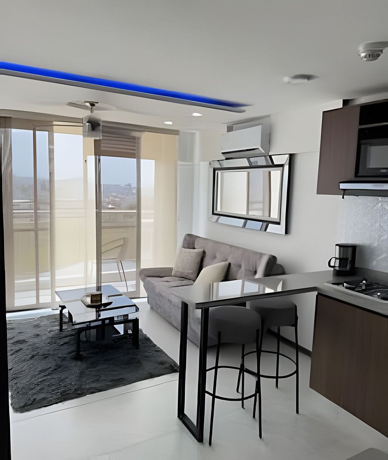 GURUS FR | Elegante apto. con vista | naturaleza | aire