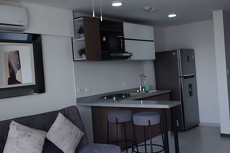GURUS FR | Elegante apto. con vista | naturaleza | aire