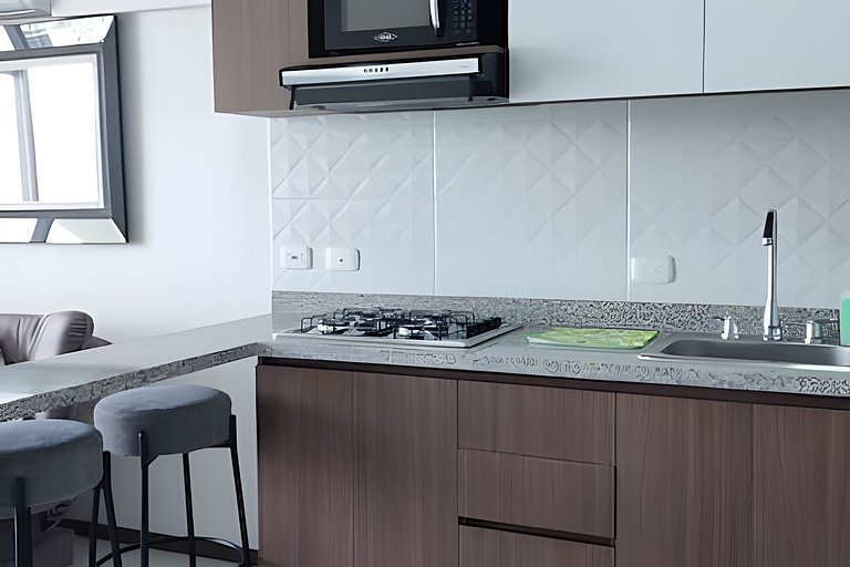 GURUS FR | Elegante apto. con vista | naturaleza | aire